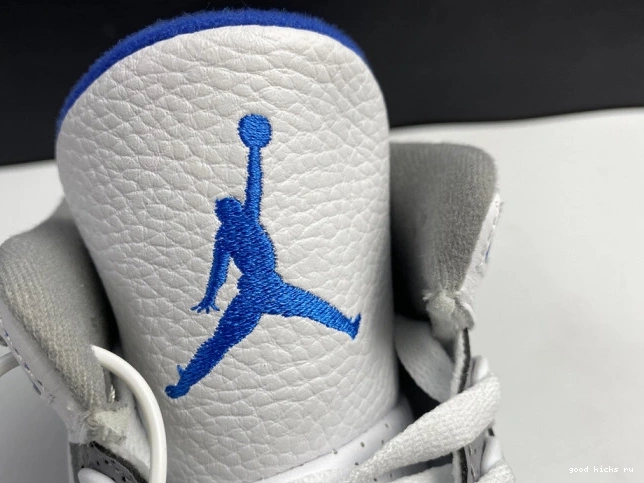 Blue Retro 3 Air White Jordan CT8532-040 0811